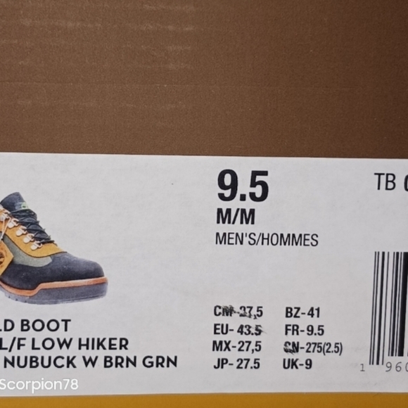 Timberland Exclusive Waterproof Field Boots Size 9.5 Men - Picture 9 of 12